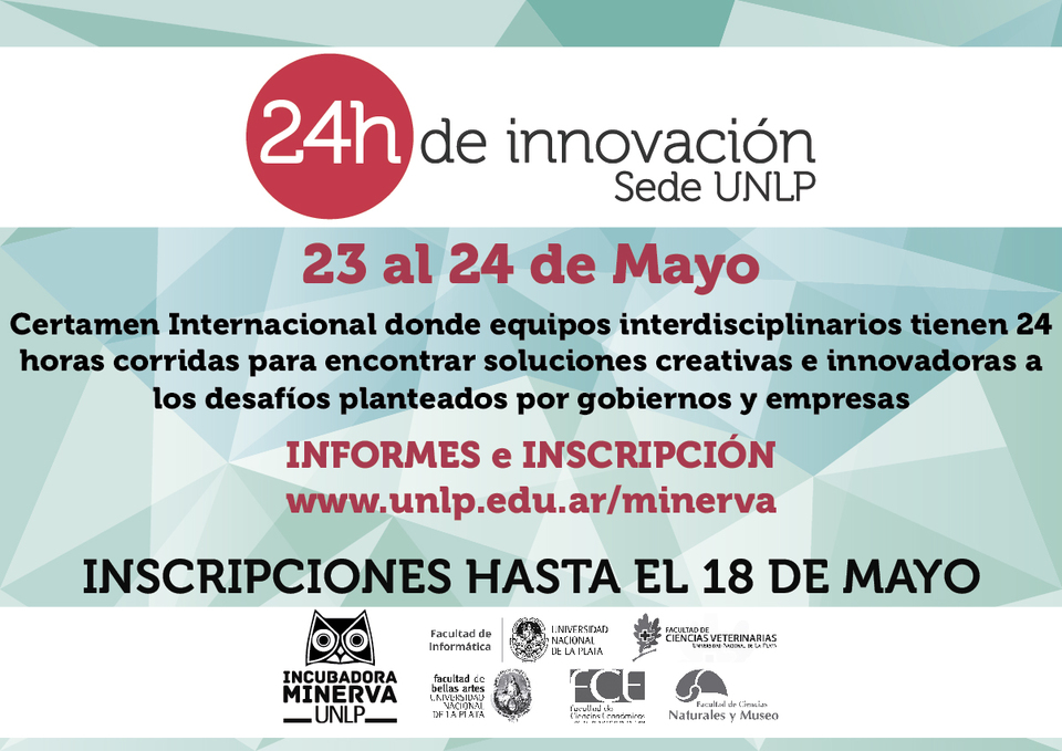 24 Horas de Innovación Sede UNLP 2018 - Preinscripción