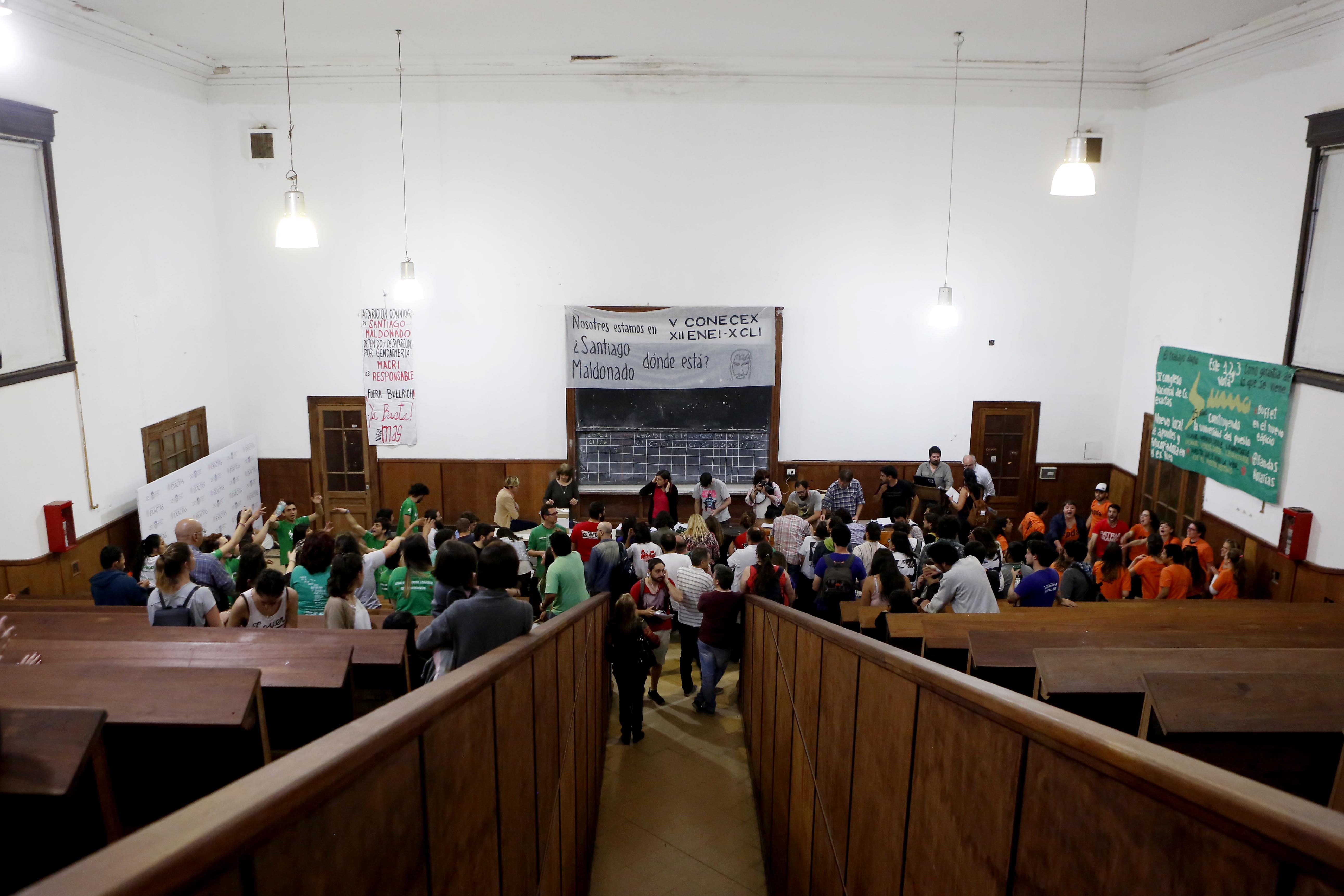 Resultado de la elección del claustro de estudiantes 