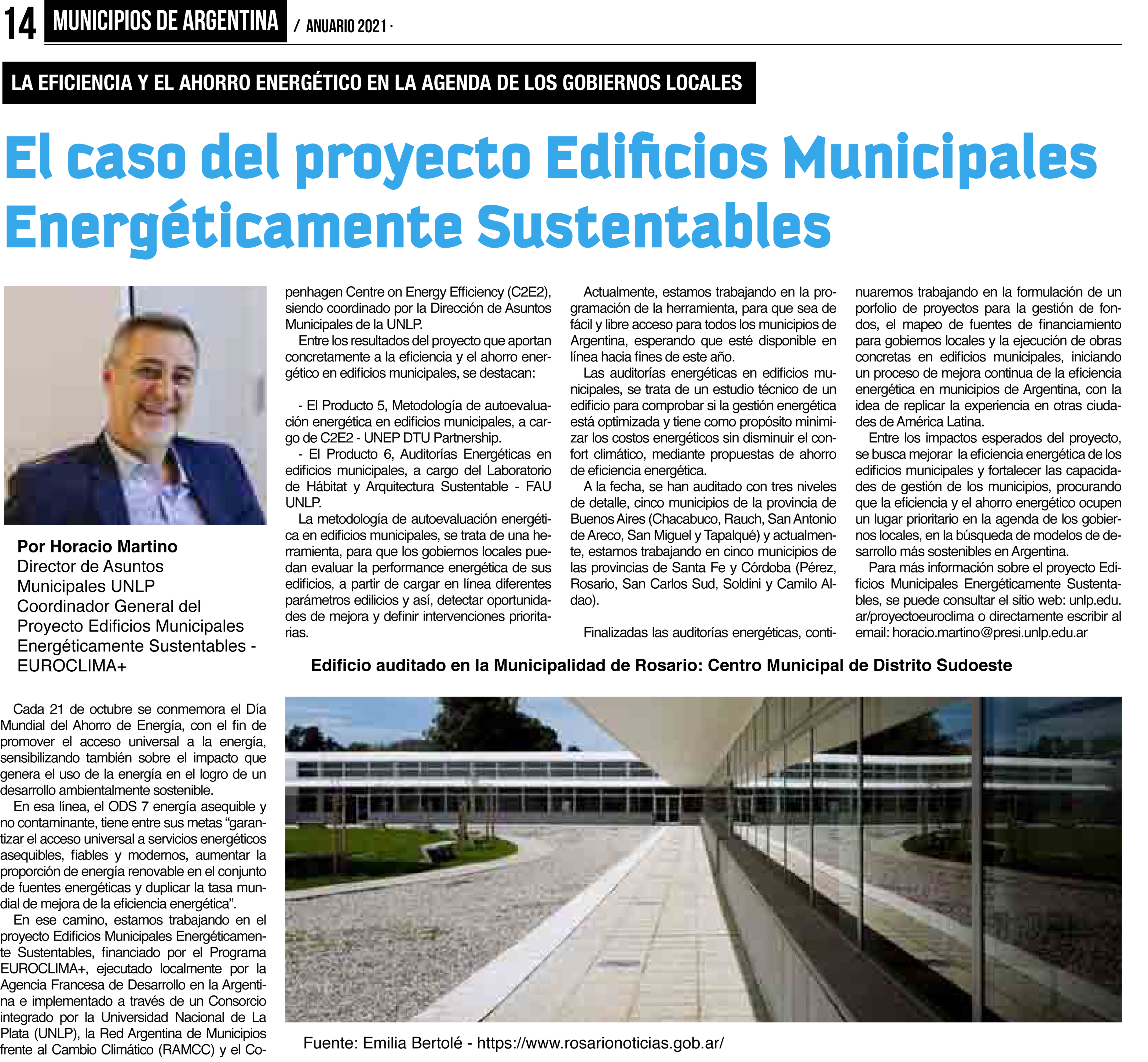 La Eficiencia y el Ahorro Energético en la Agenda de los Gobiernos Locales
