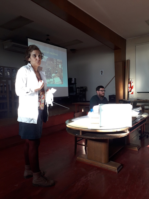 Se desarrolló el primer encuentro del Taller Archivos Escolares de la UNLP