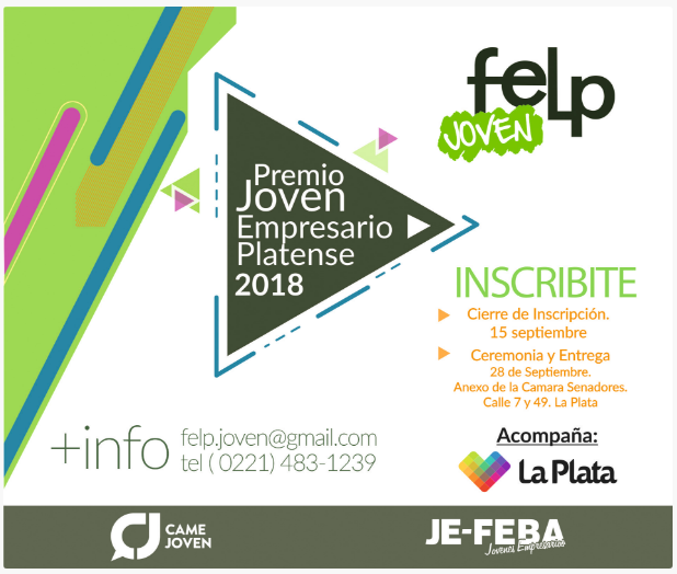 Premio Joven Empresario Platense Edición 2018