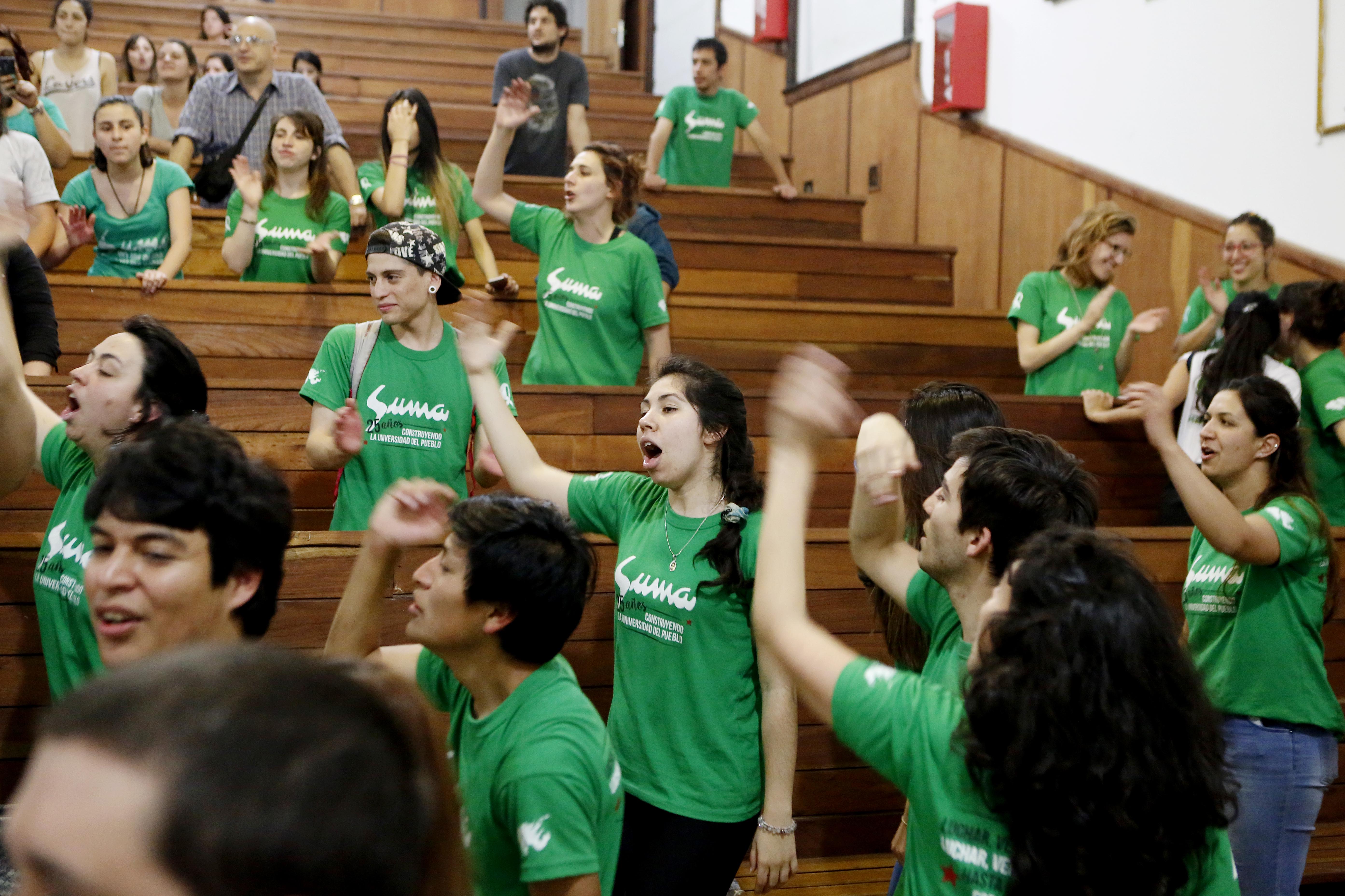 Resultado de la elección del claustro de estudiantes 