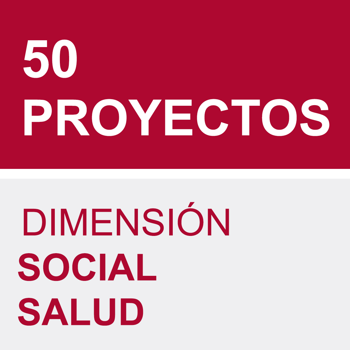 Dimensión Social / Salud. 50 Proyectos