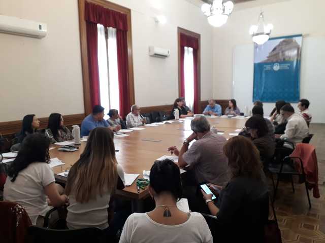 Encuentro sobre programas sociales con referentes de organizaciones sociales que participan del Consejo Social de la UNLP