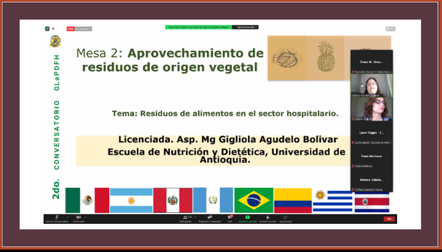 2° Conversatorio del Grupo Latinoamericano de Trabajo sobre Pérdidas y Desperdicios de Frutas y Hortalizas