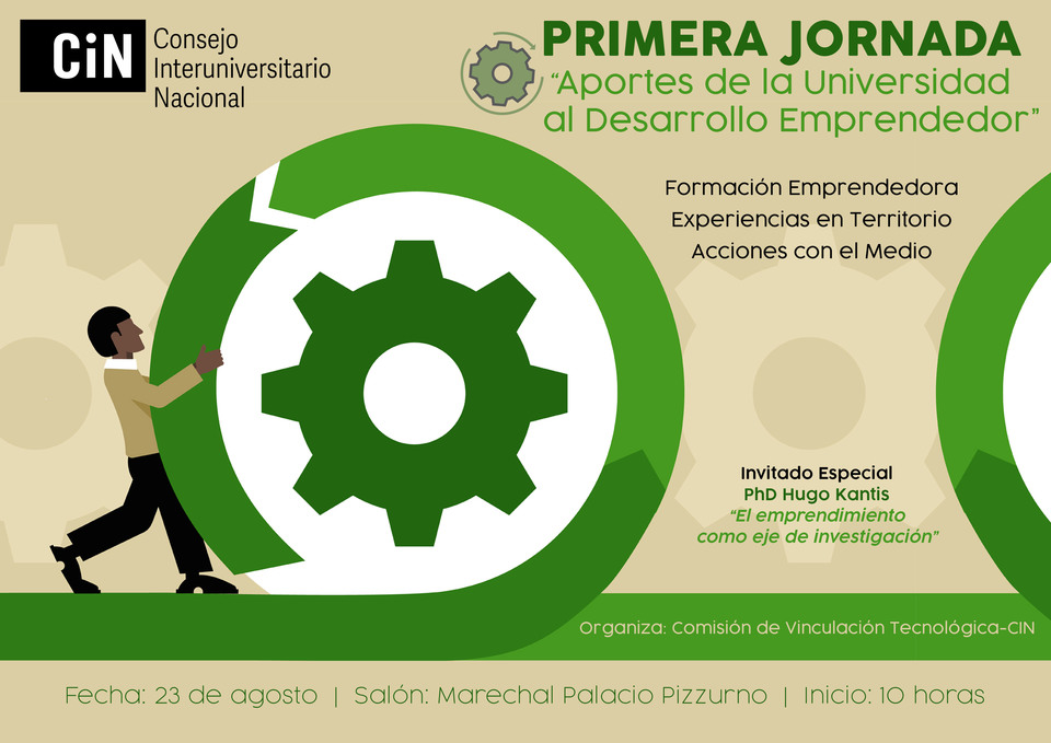 JORNADA “APORTES DE LA UNIVERSIDAD AL DESARROLLO EMPRENDEDOR”