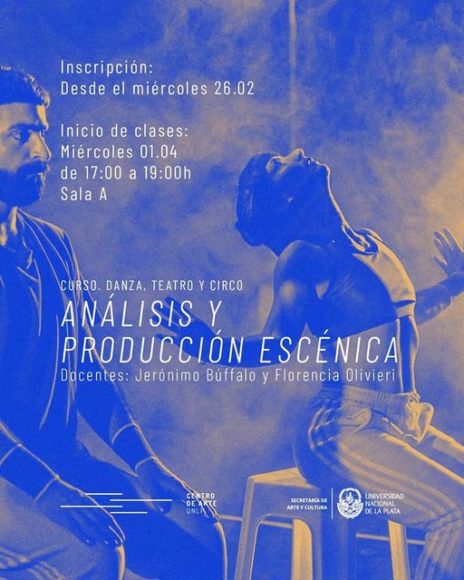 
Cursos y talleres del Centro de Arte de la UNLP
