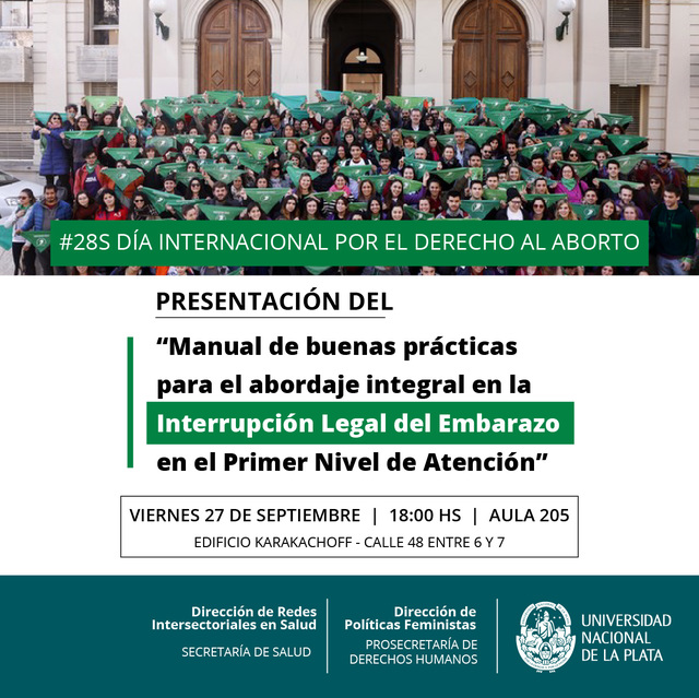 Se presentó  el Manual de buenas prácticas para la Interrupción legal del embarazo