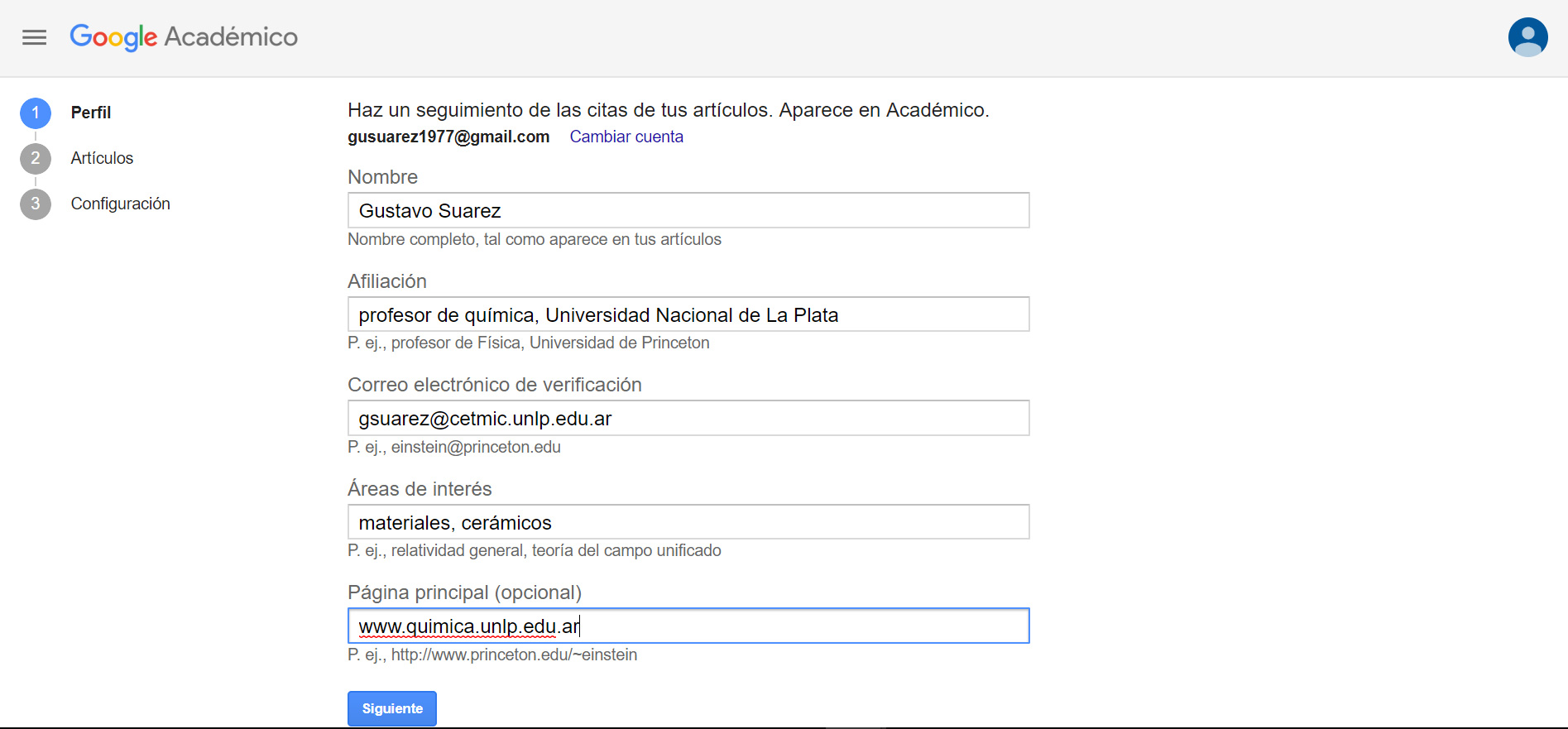 Cómo y por qué crear un perfil de investigador en Google Scholar