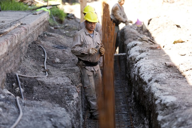 Avanzan las obras para ampliar el recorrido del Tren Universitario 