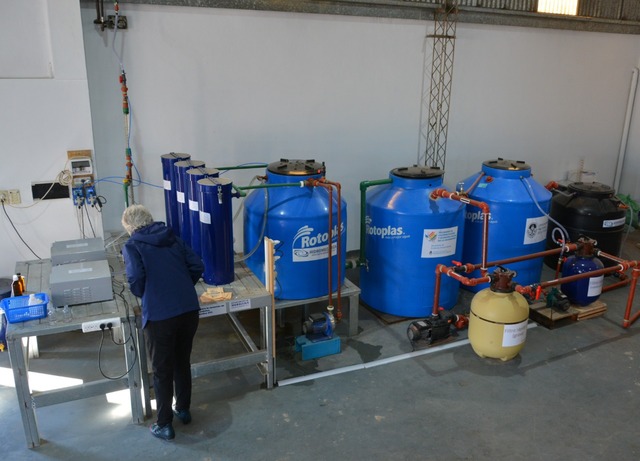 planta piloto de tratamiento de agua para la remoción de arsénico en Verónica