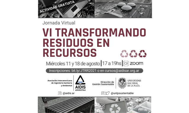 Se viene la Jornada "VI Transformando Residuos en Recursos"