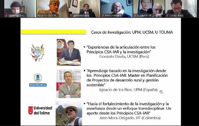 La UNLP presente en el seminario virtual “Hacia una docencia universitaria mundial transformadora: Los Principios CSA-IAR"