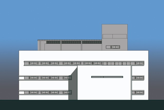 Plano del futuro edificio de investigación en Ciencias Exactas