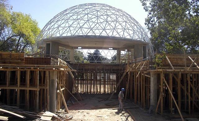 Avances en la construcción del planetario 