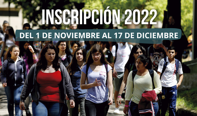 Inscripción a todas las carreras de la UNLP para el ciclo 2022