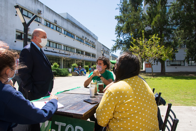 En pandemia también se realizaron obras en la facultad de Humanidades 