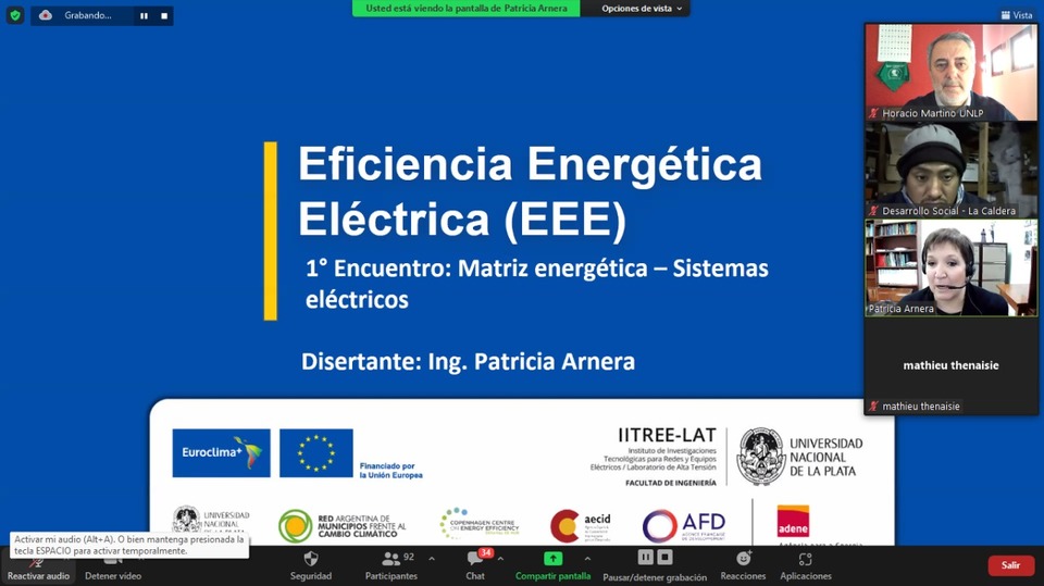 Culminó con éxito la capacitación sobre Eficiencia Energética Eléctrica (EEE)