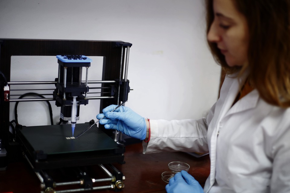 Bioimpresoras 3D para tratar heridas en pacientes diabéticos  