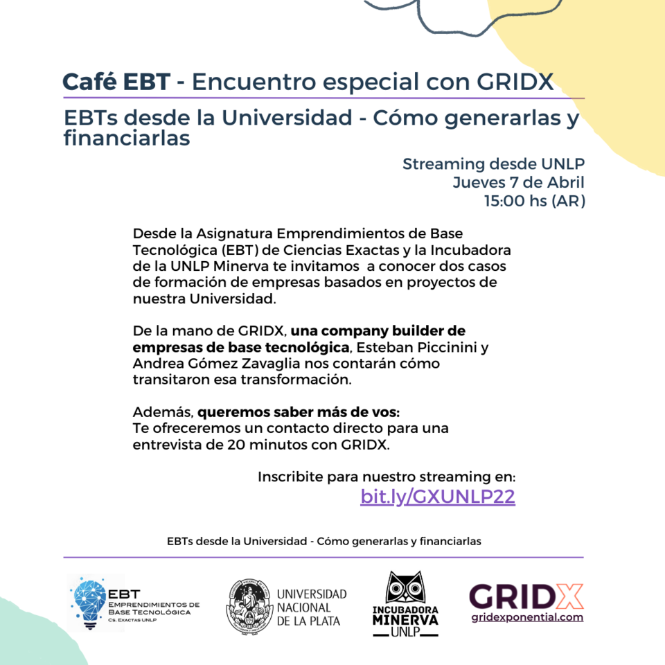 Café EBT -  Encuentro especial con GRIDX