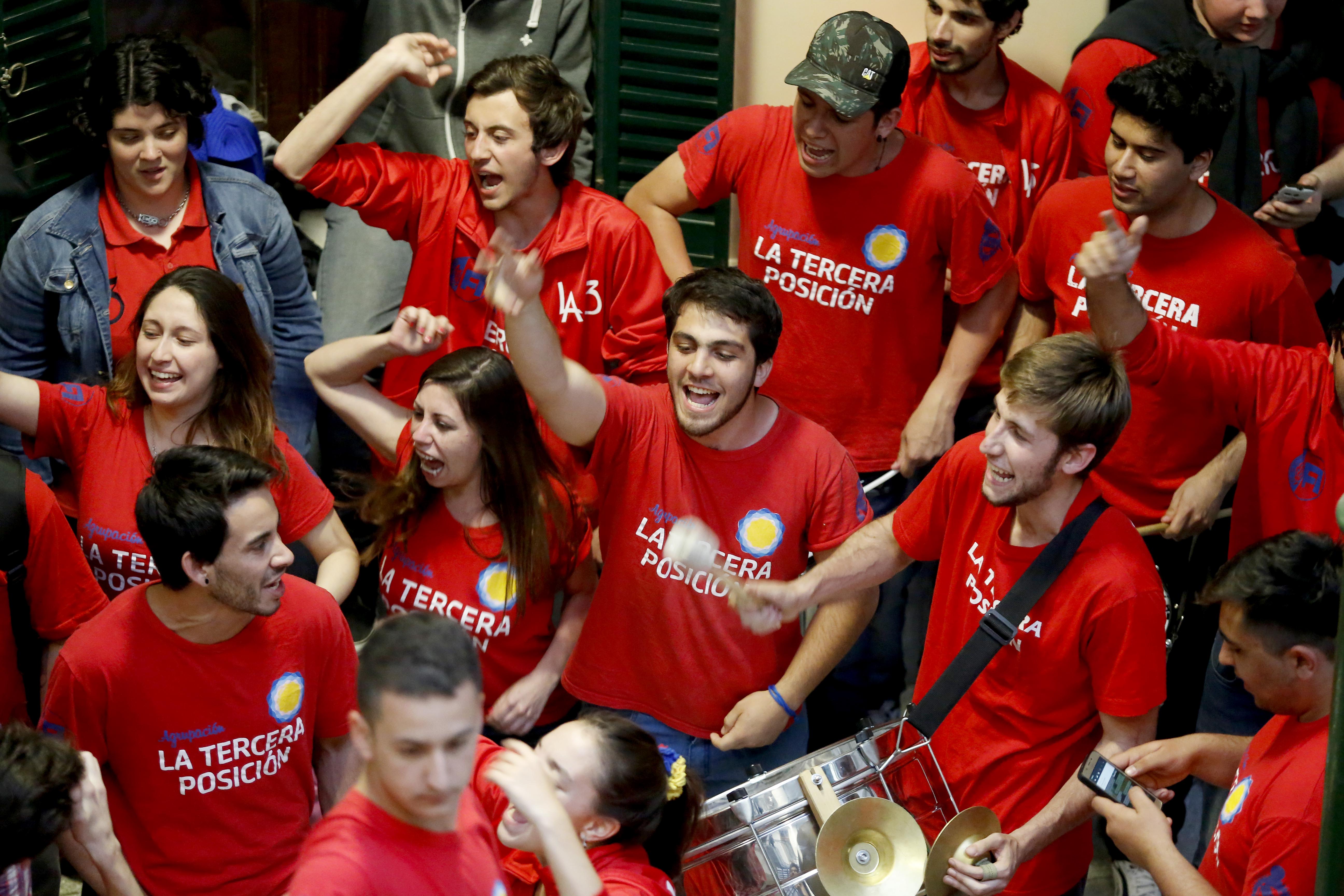 Resultado de la elección del claustro de estudiantes 