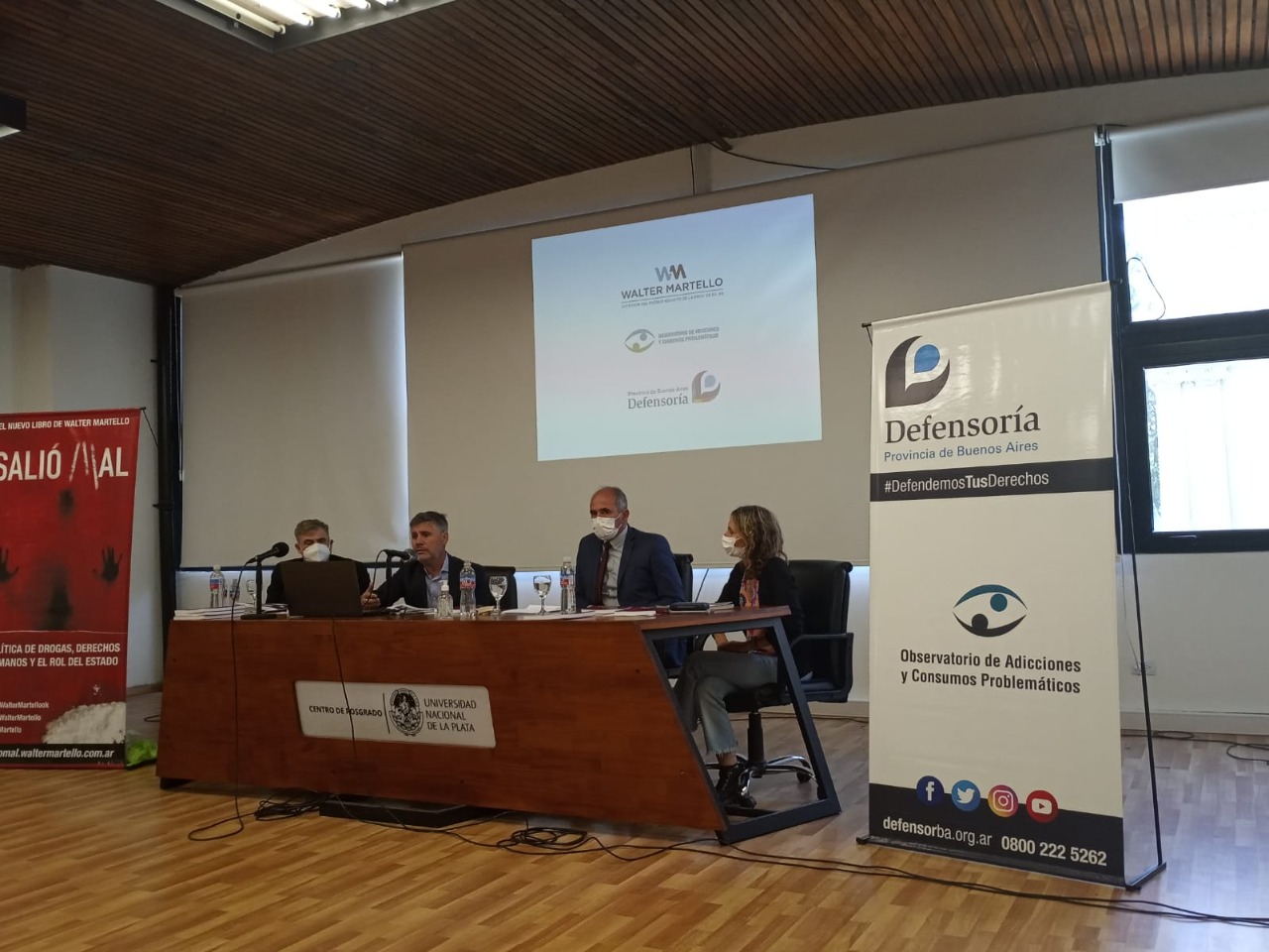 La UNLP en la presentación de un relevamiento sobre el consumo de alcohol en jóvenes