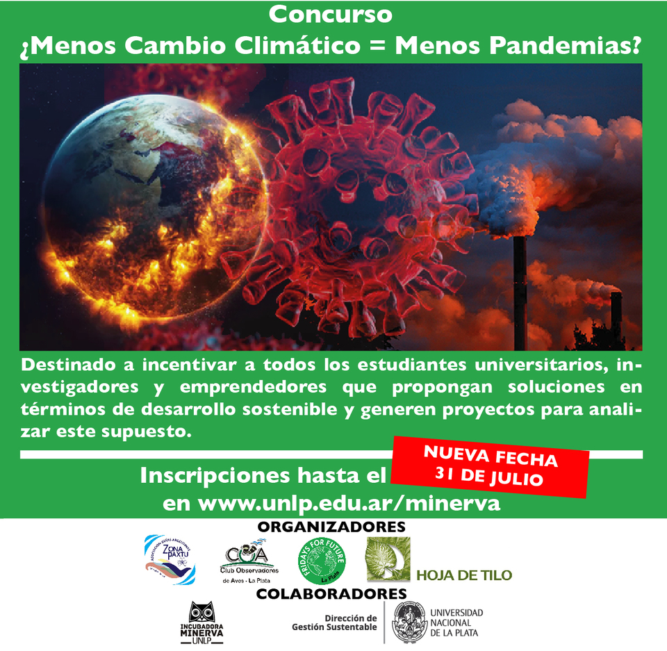CONCURSO: ¿Menos Cambio Climático=Menos Pandemias?