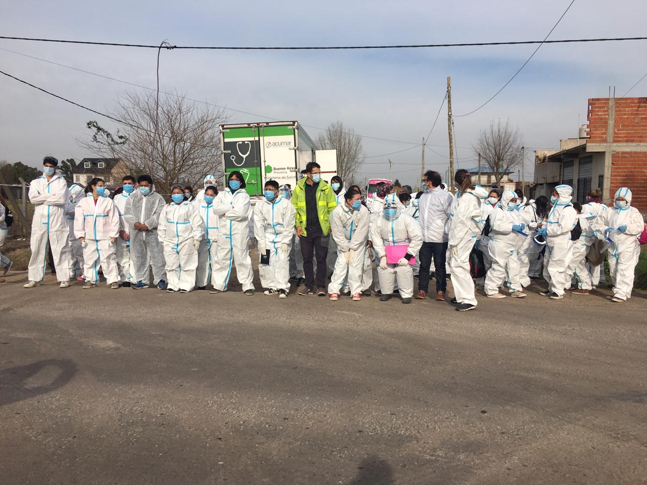 Fundamental despliegue de la UNLP en operativos sanitarios en la región